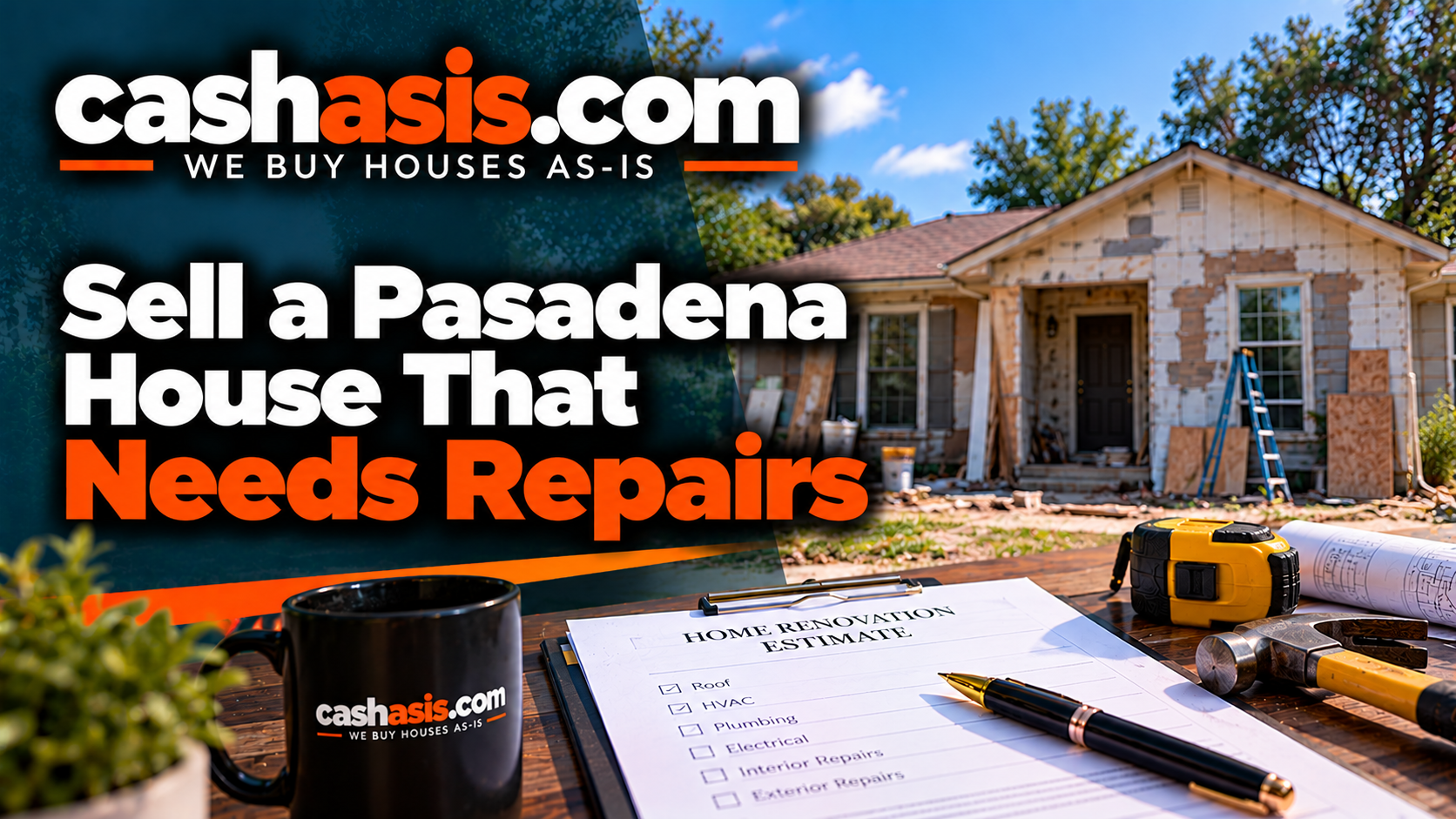 Sell a Pasadena House That Needs Repairs